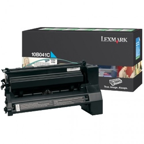 Original Genuine LEXMARK C750 CYAN TONER   10B0041C